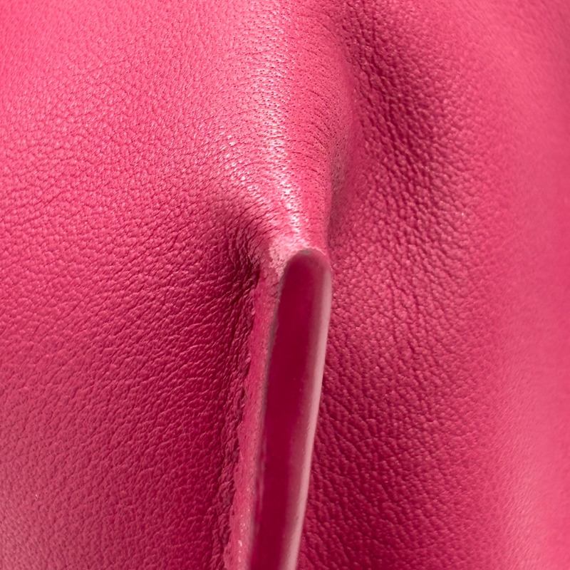 粉紅色 皮革 Flamenco Clutch 肩背包【LOEWE 羅威】 A411FC1X838603-9