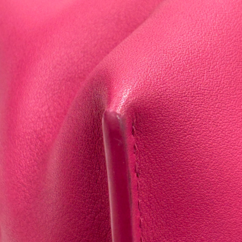 粉紅色 皮革 Flamenco Clutch 肩背包【LOEWE 羅威】 A411FC1X838603-10