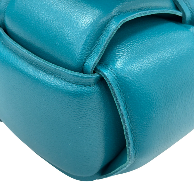 淡藍色 羊皮 Padded Cassette 肩背包【BOTTEGA VENETA BV 寶緹嘉】 717506-10