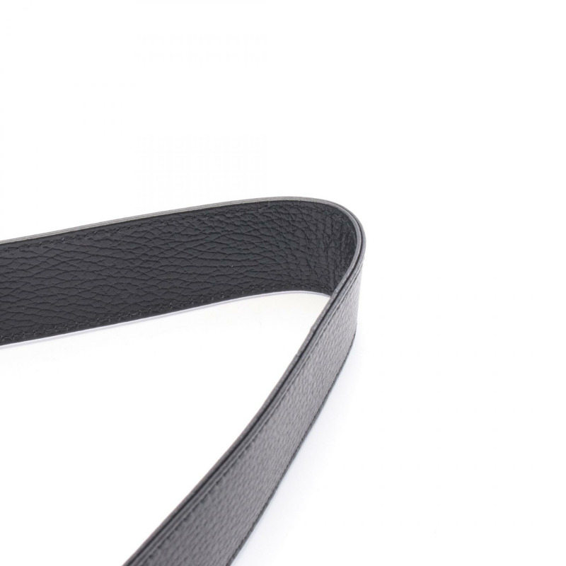 GUCCI 印花肩斜背包 523591 皮革 黑色 多色 二手-5