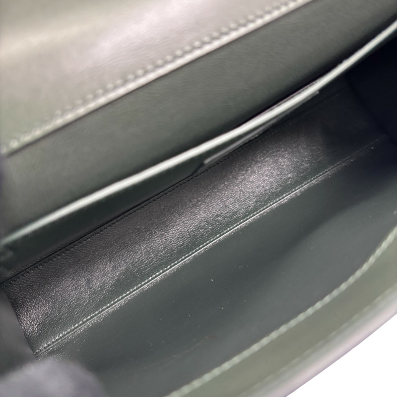 綠色 牛皮 Manhattan 肩背包【SAINT LAURENT 聖羅蘭】 579271-5