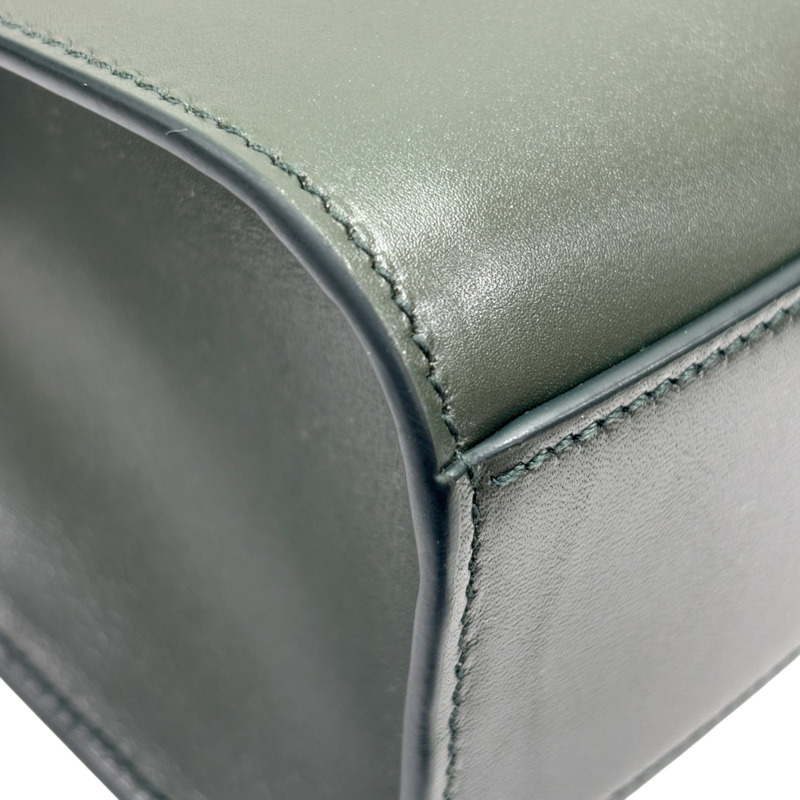 綠色 牛皮 Manhattan 肩背包【SAINT LAURENT 聖羅蘭】 579271-13