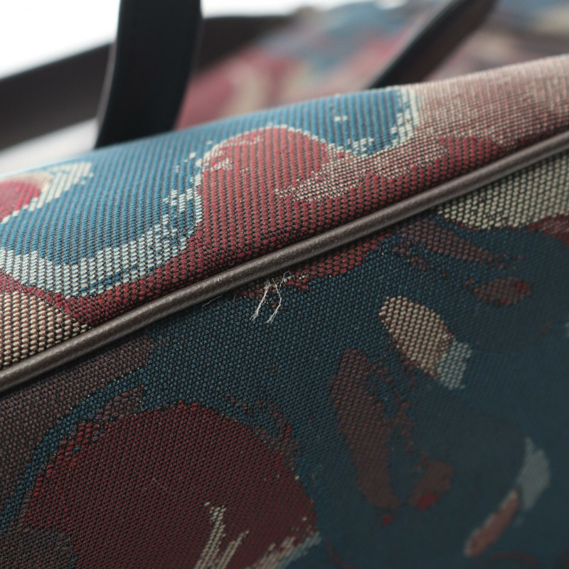 Christian Dior x Peter Doig 馬鞍肩斜背包帆布皮革 CD-6