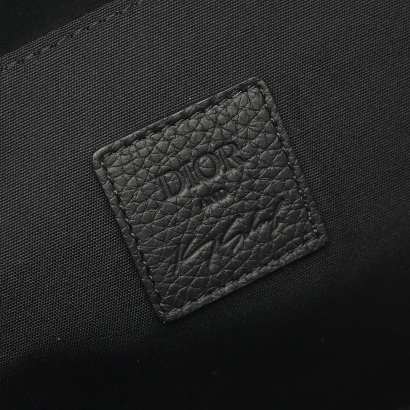 Christian Dior x Kenny Scharf 馬鞍肩斜背包，帆布皮革材質-3