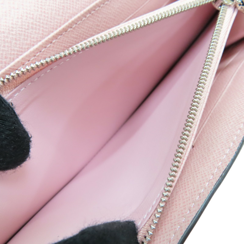 粉色 EPI 牛皮 扣式長夾 M61216【LOUIS VUITTON LV 路易威登】 M61216-7