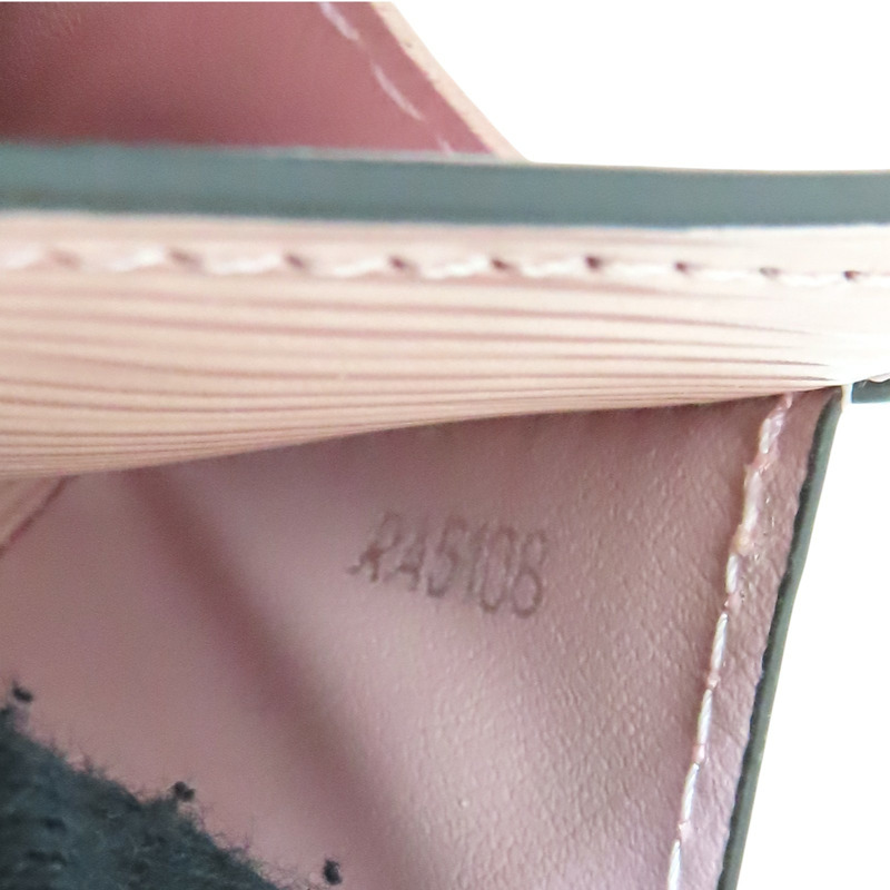 粉色 EPI 牛皮 扣式長夾 M61216【LOUIS VUITTON LV 路易威登】 M61216-10