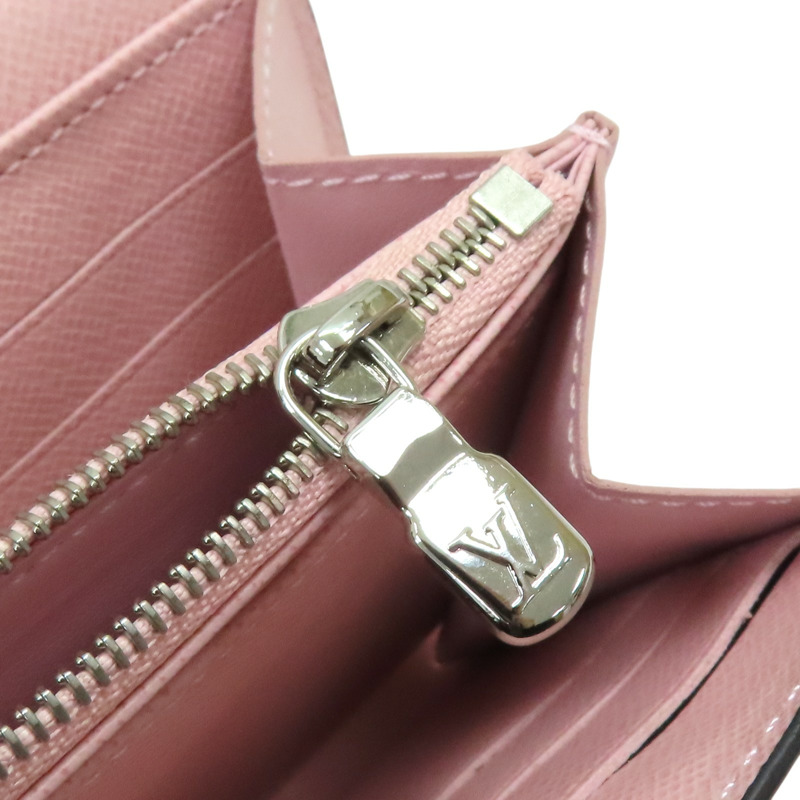 粉色 EPI 牛皮 扣式長夾 M61216【LOUIS VUITTON LV 路易威登】 M61216-11