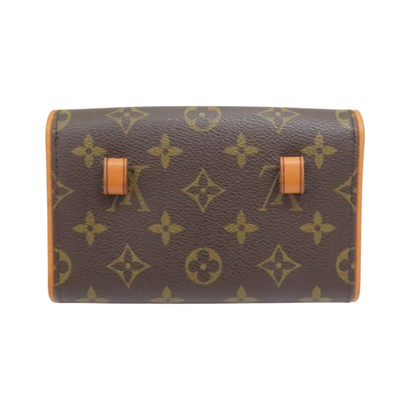 棕色 原花帆布 Pochette Florentine 腰包 M51855【LOUIS VUITTON LV 路易威登】 M51855-1