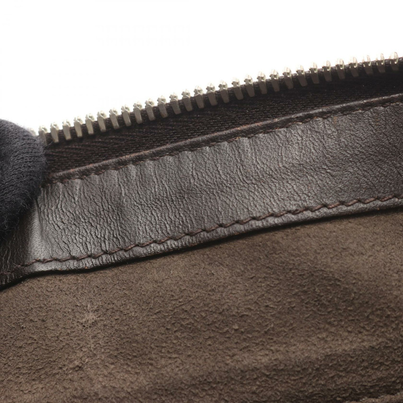 GUCCI GG Supreme 斜背單肩包 406410 帆布皮革 米棕色 二手-4