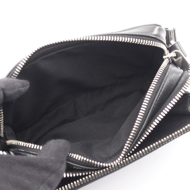 Christian Dior Oblique Galaxy 單肩斜背包 2ESBC119VPD 黑色皮革-2