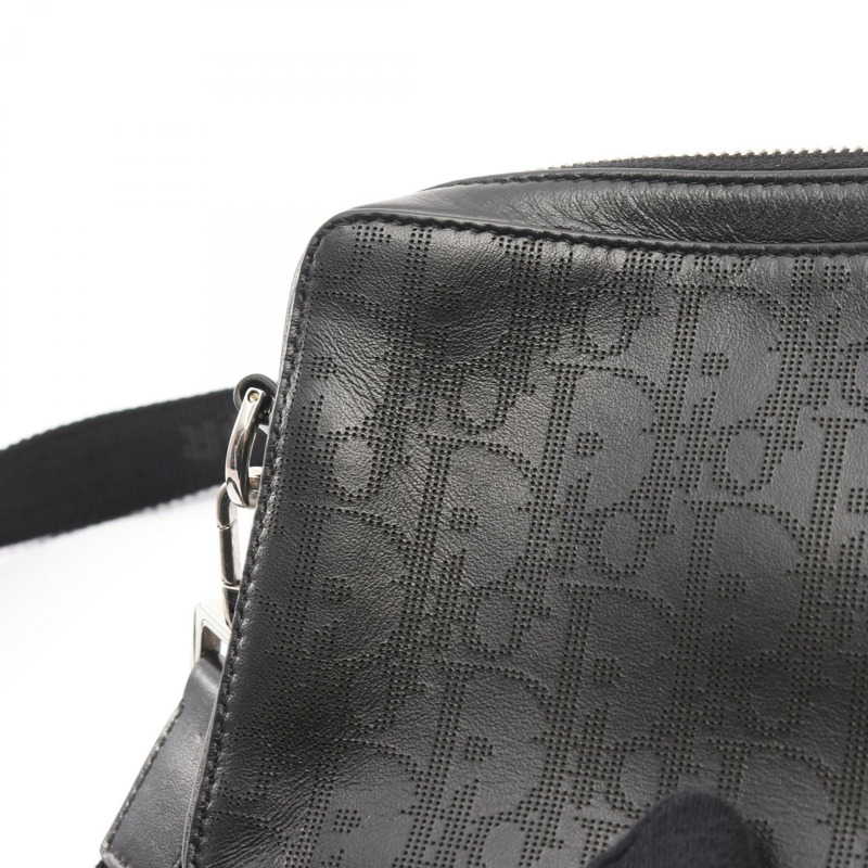 Christian Dior Oblique Galaxy 單肩斜背包 2ESBC119VPD 黑色皮革-7