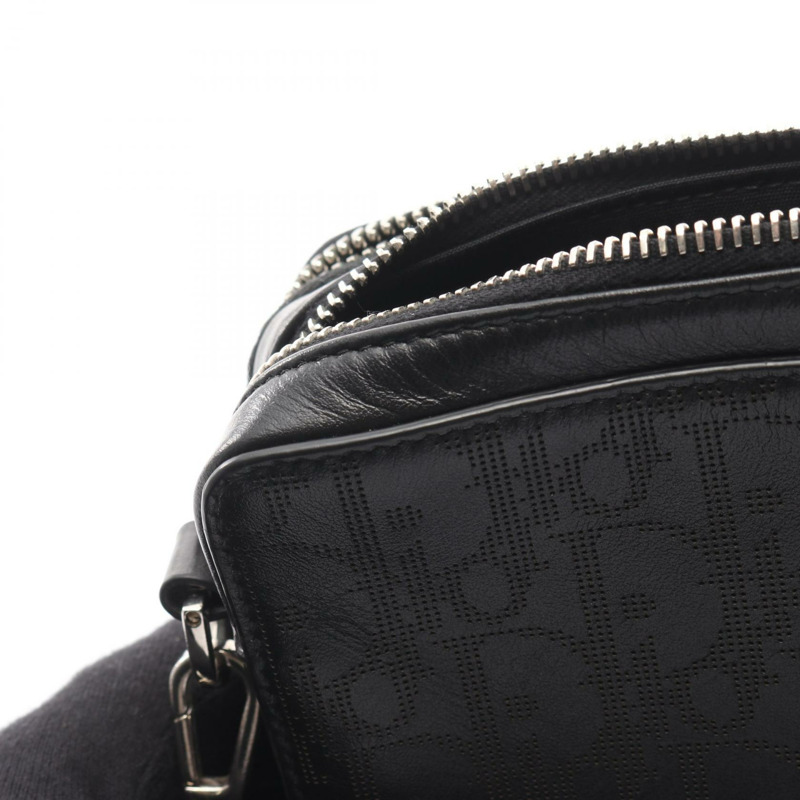 Christian Dior Oblique Galaxy 單肩斜背包 2ESBC119VPD 黑色皮革-9