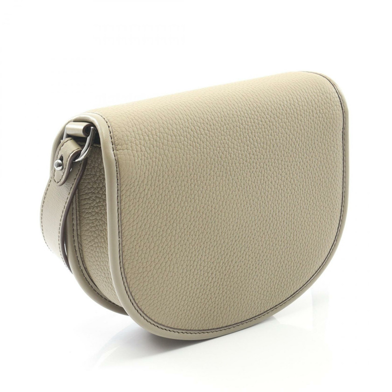 Christian Dior GALLOP 迷你斜背單肩包，米色皮革，二手女款-1