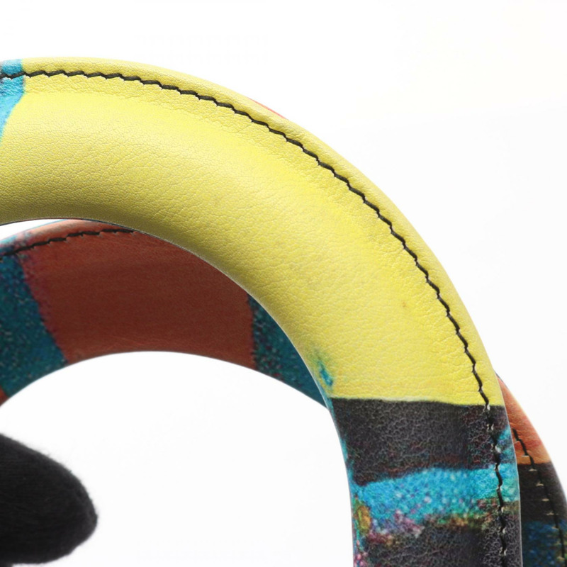 Christian Dior 小號 Lady Dior Chris Martin Cannage 斜背包（皮革）-8