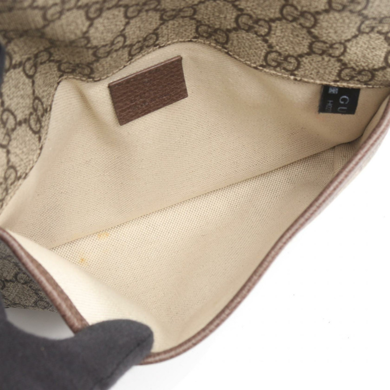 GUCCI GG Supreme Neo Vintage Sherry Line 腰包 493930 帆布 二手-2