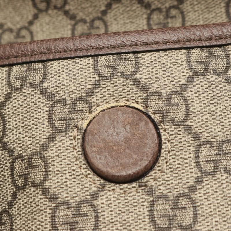 GUCCI GG Supreme Neo Vintage Sherry Line 腰包 493930 帆布 二手-5