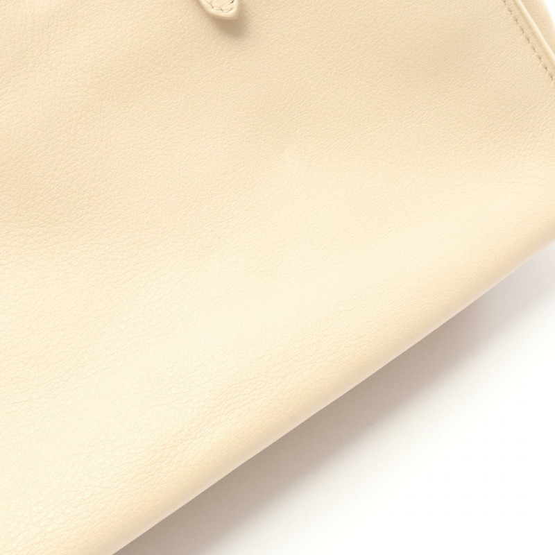 BALENCIAGA PAPIER A6 拉鍊式斜背包 370926 皮革 米色-6