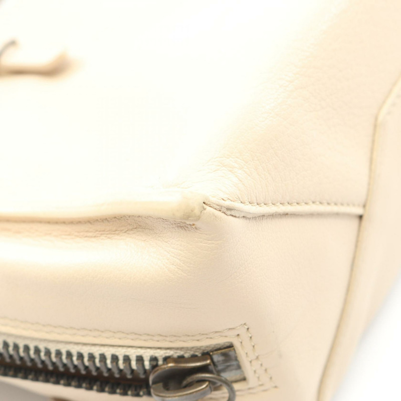 BALENCIAGA PAPIER A6 拉鍊式斜背包 370926 皮革 米色-7