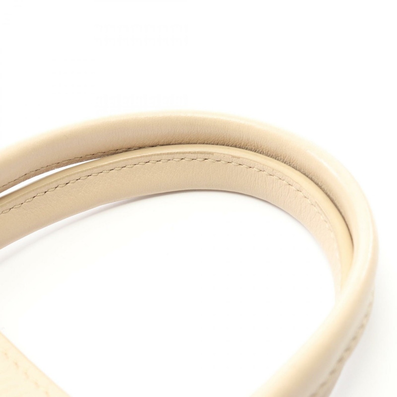 BALENCIAGA PAPIER A6 拉鍊式斜背包 370926 皮革 米色-9