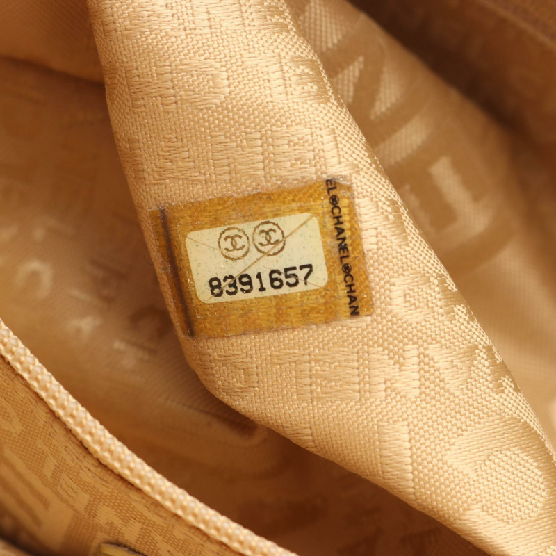 香奈兒黑色流蘇皮革單肩手提包，二手女士款-4