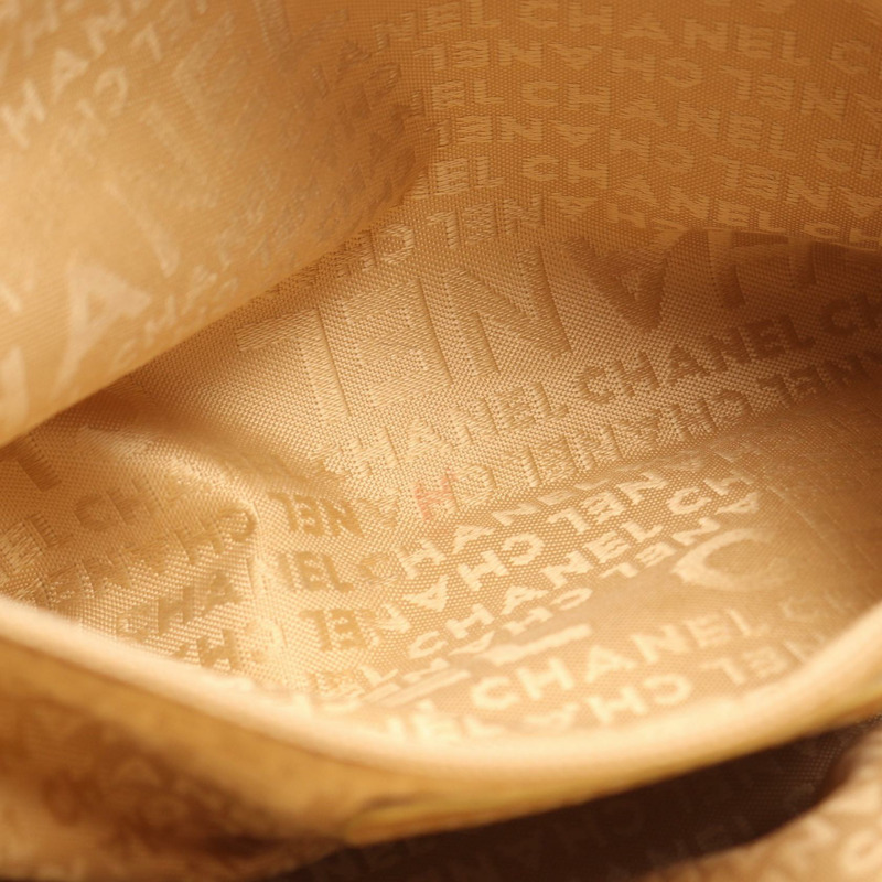 香奈兒黑色流蘇皮革單肩手提包，二手女士款-6