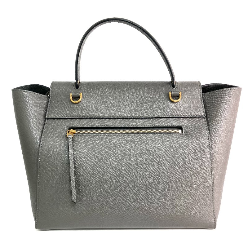 ☆ Celine 思琳 Grey Calfskin Mini Belt Bag 2Way Bag 灰色小牛皮兩用袋 - 257027401-2