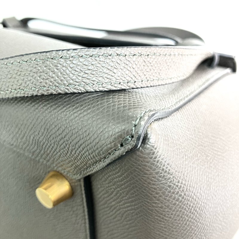 ☆ Celine 思琳 Grey Calfskin Mini Belt Bag 2Way Bag 灰色小牛皮兩用袋 - 257027401-7