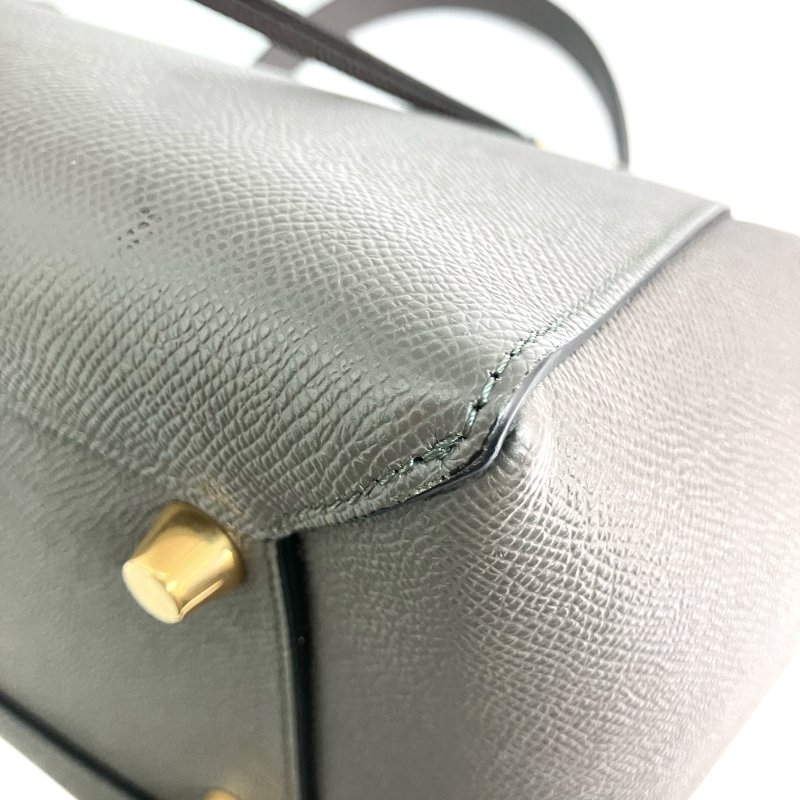 ☆ Celine 思琳 Grey Calfskin Mini Belt Bag 2Way Bag 灰色小牛皮兩用袋 - 257027401-9