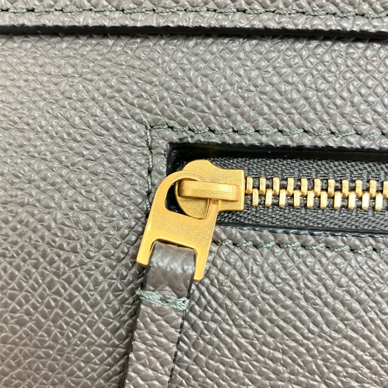 ☆ Celine 思琳 Grey Calfskin Mini Belt Bag 2Way Bag 灰色小牛皮兩用袋 - 257027401-19