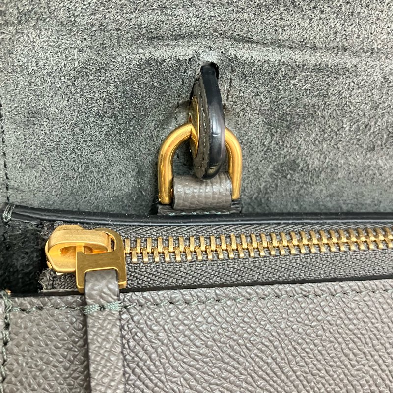 ☆ Celine 思琳 Grey Calfskin Mini Belt Bag 2Way Bag 灰色小牛皮兩用袋 - 257027401-20
