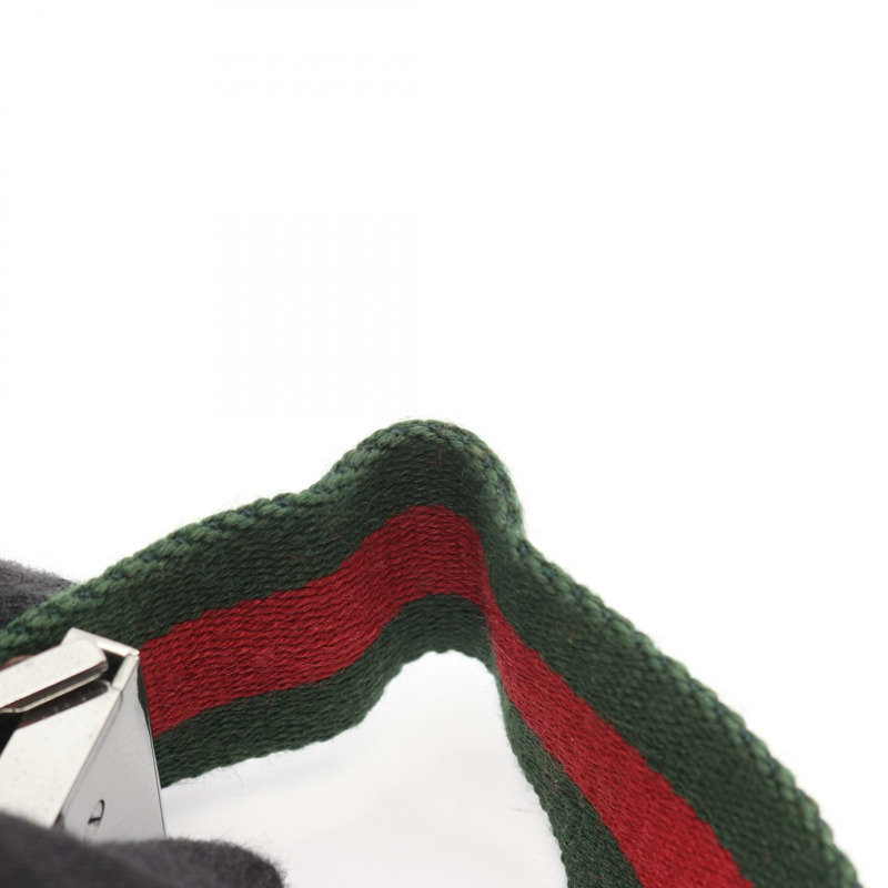 GUCCI Sherry系列單肩斜背包 122790 GG帆布皮革 米色 二手-9