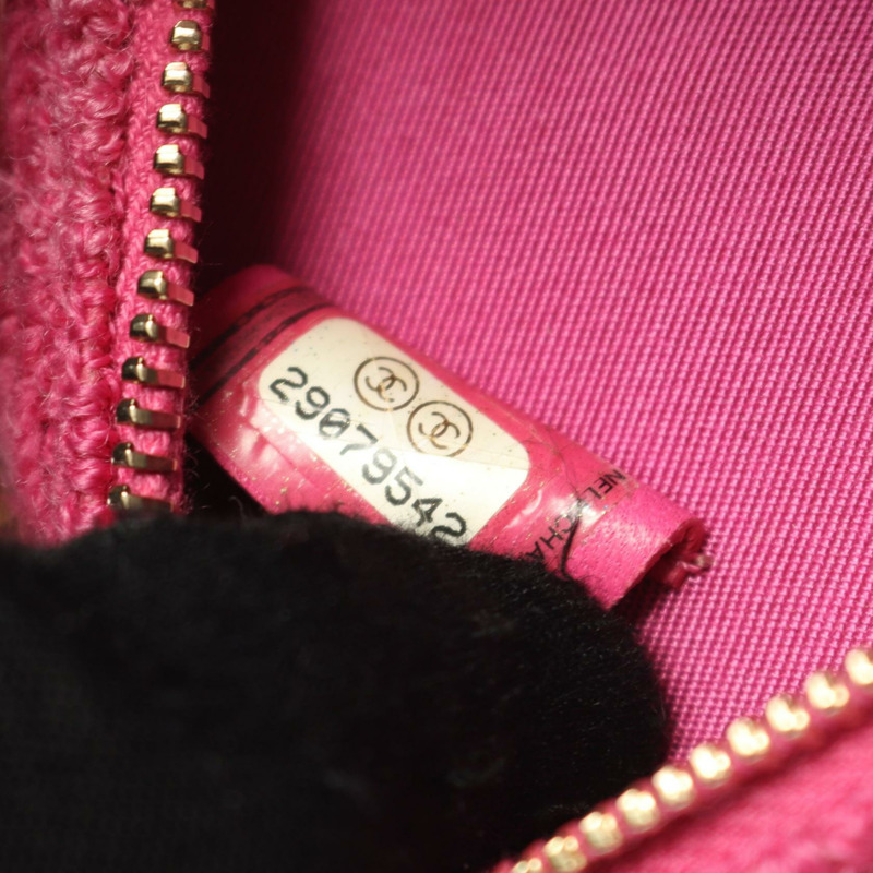 香奈兒 (CHANEL) Chanel 19 Matelasse 鏈條肩背斜背包 AP0945 粉紅色斜紋軟呢二手-4