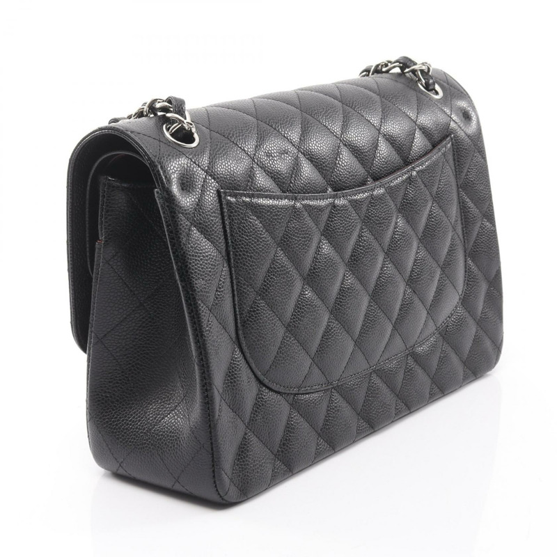 香奈兒 Deca Matelasse 30 經典大號 W 翻蓋鏈條肩背包 A58600 CC-1