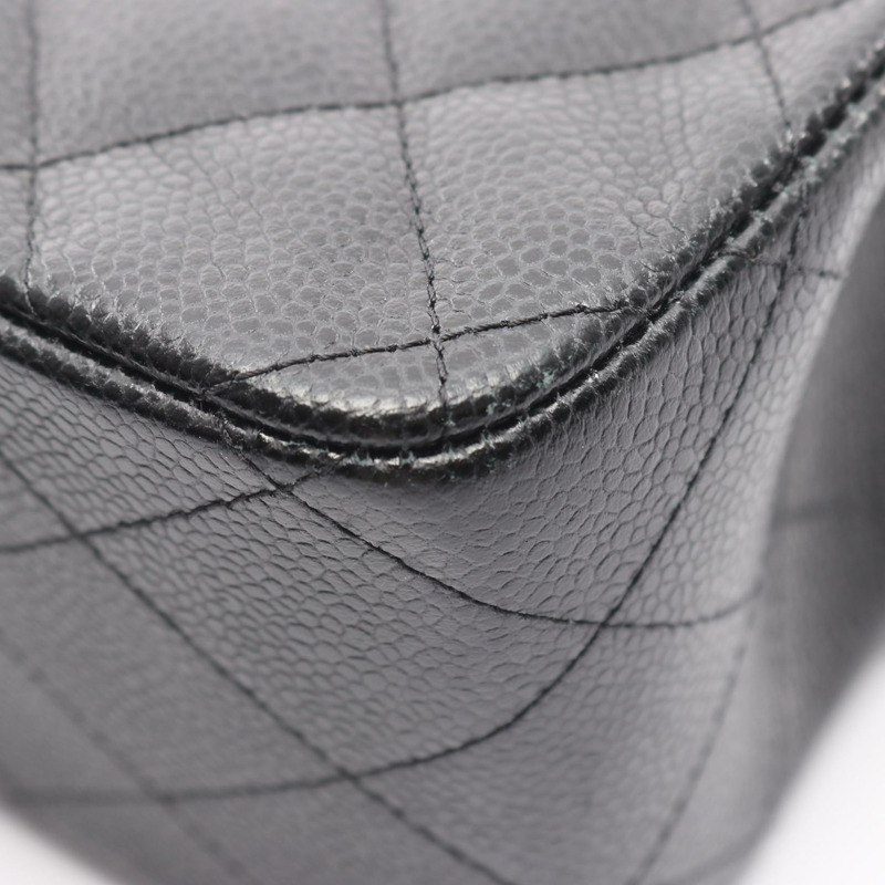 香奈兒 Deca Matelasse 30 經典大號 W 翻蓋鏈條肩背包 A58600 CC-7