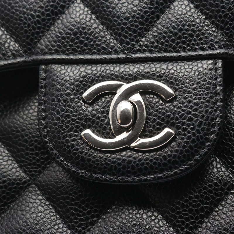 香奈兒 Deca Matelasse 30 經典大號 W 翻蓋鏈條肩背包 A58600 CC-8