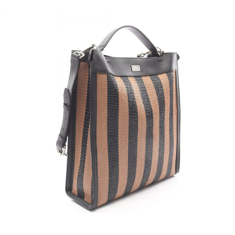 FENDI Peekaboo X-Lite Fit 手提肩斜背包 7VA447 皮革 二手-1