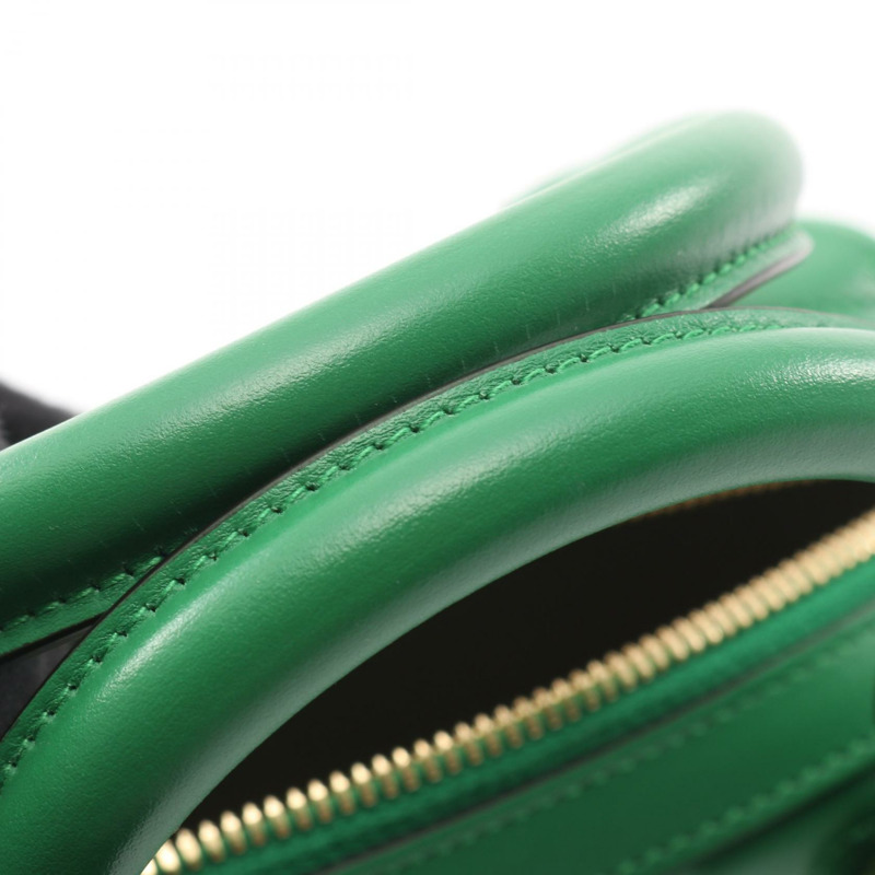 GUCCI GG Matelasse 肩挎斜背包 702251 皮革 綠色 二手 女士-5