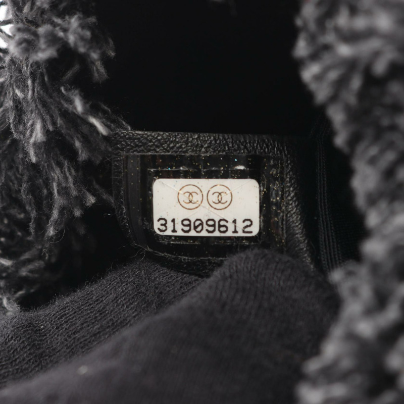 香奈兒 (CHANEL) 絎縫迷你水桶鏈條斜背包 AP2603 牛仔灰 GHW-4