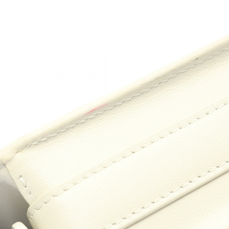 Christian Dior MISS DIOR 肩手提包 M2610UZCJ 皮革 白色 黑色 二手-7