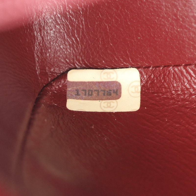 香奈兒 (CHANEL) 絎縫全蓋鏈條單肩背包 A03568 黑色皮革 金色五金 二手-4