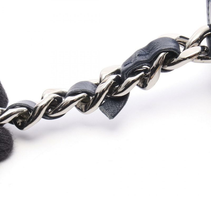 香奈兒 19 dix-neuf 鏈條肩背斜背包 AP0957 牛仔藍 二手 女士-7