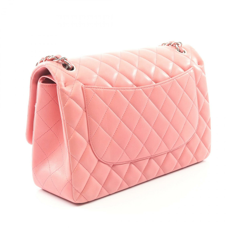 香奈兒 Deca Matelasse 30 經典大號 W 翻蓋鏈條肩背包 A58600 皮革-1