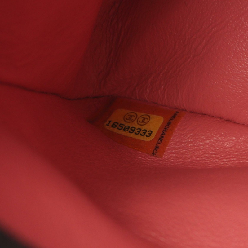 香奈兒 Deca Matelasse 30 經典大號 W 翻蓋鏈條肩背包 A58600 皮革-4