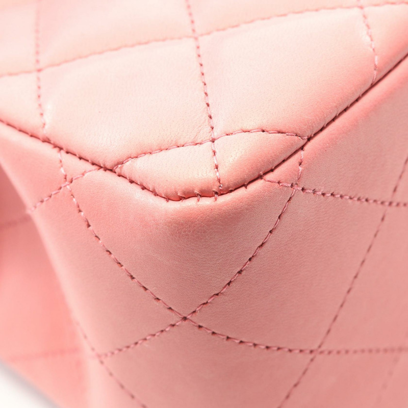 香奈兒 Deca Matelasse 30 經典大號 W 翻蓋鏈條肩背包 A58600 皮革-6