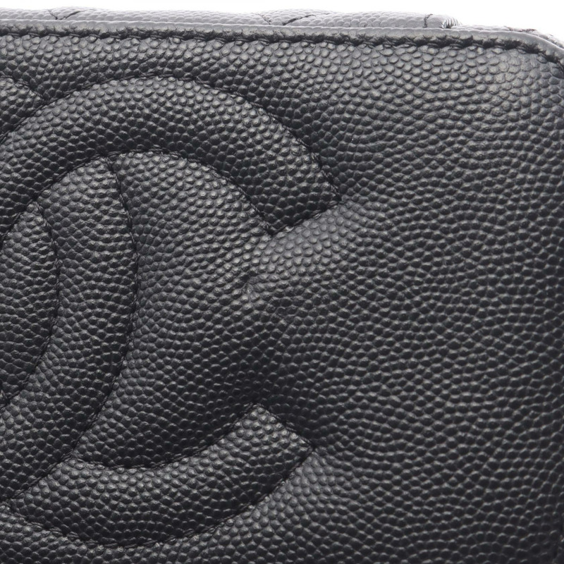 香奈兒 (CHANEL) Matelasse 小號 Vanity Chain 單肩斜背包 AP1341 黑色皮革-8