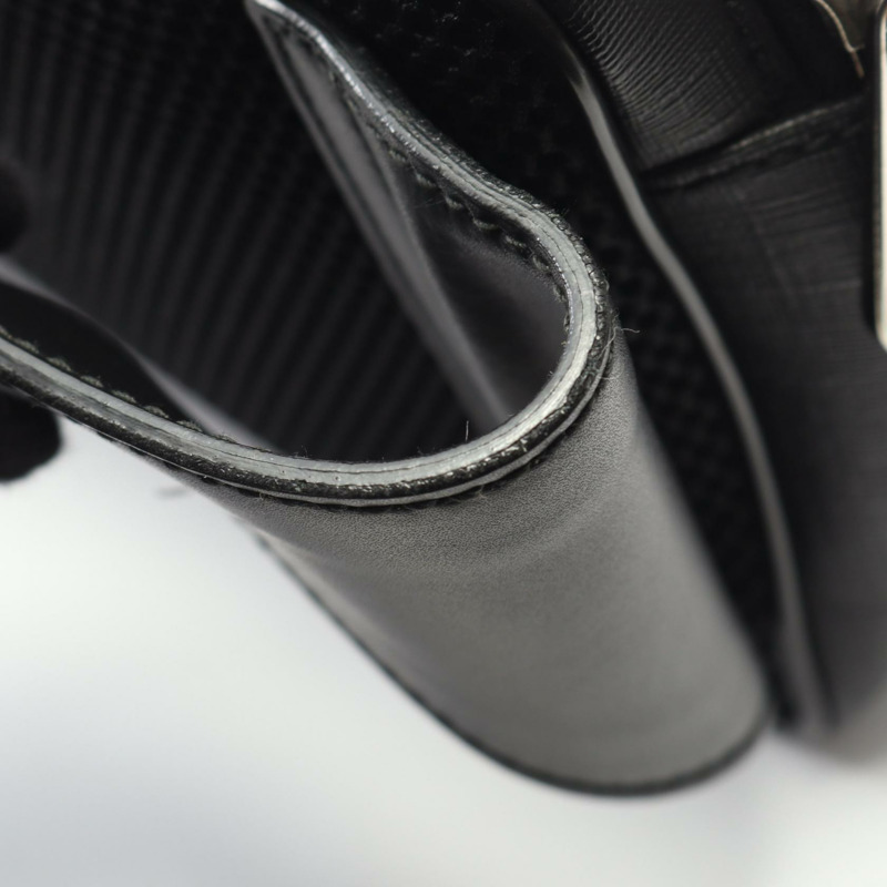 GUCCI Soft GG Supreme Sherry Line 腰包 474293 帆布皮革 黑色 二手-5