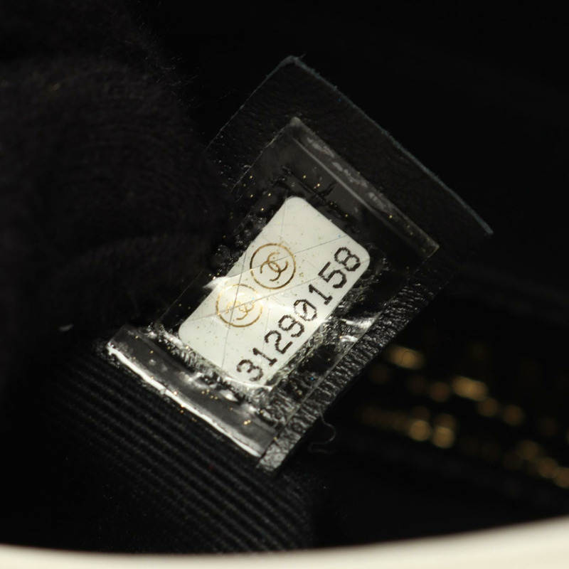 香奈兒 (CHANEL) 絎縫人造珍珠肩背包 AS2503 白色皮革 二手 金色五金 CC-4