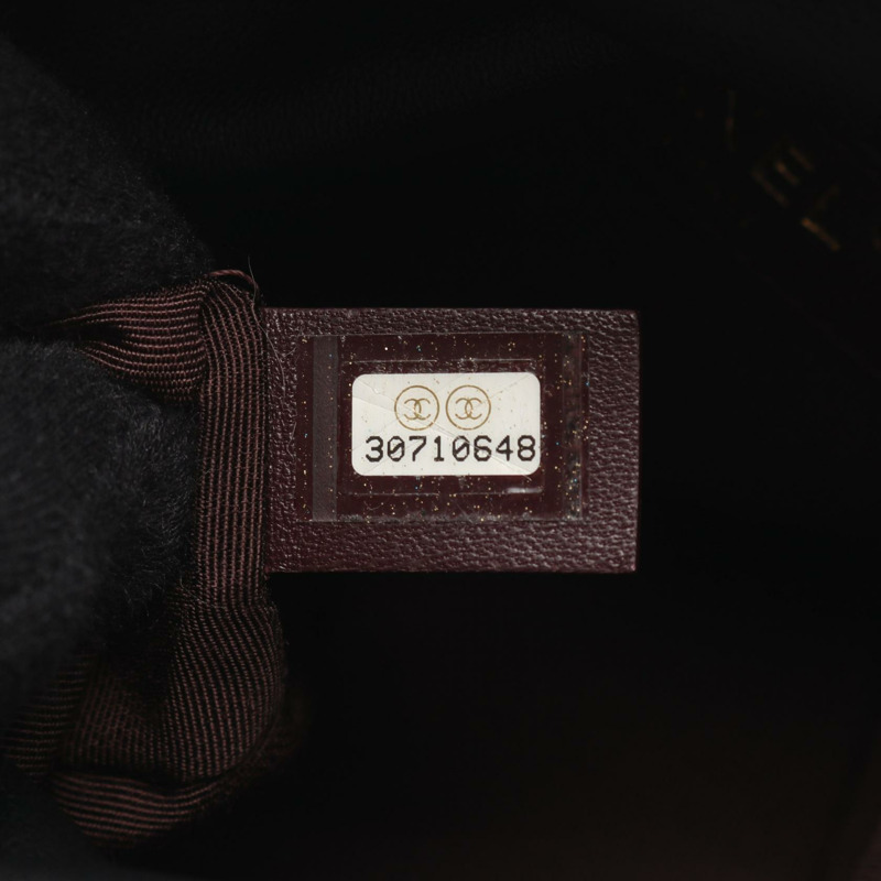 香奈兒 COCO 標誌單背包 AS2313 羊皮 黑色 二手 GHW CC-4