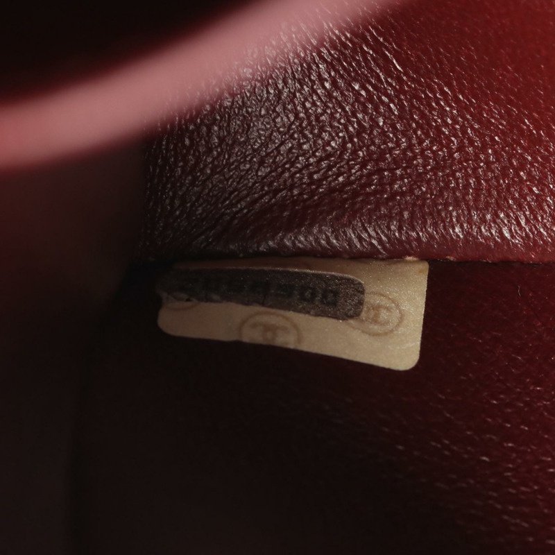 香奈兒 (CHANEL) 絎縫雙蓋鏈條肩背包，羊皮材質，黑色，金色五金，二手-4