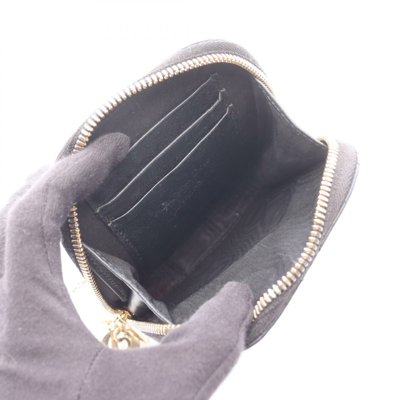 Dior LADY DIOR 手機鏈肩包 S0872ONMJ 皮革黑色二手-2